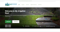 Desktop Screenshot of myirrigationnow.com